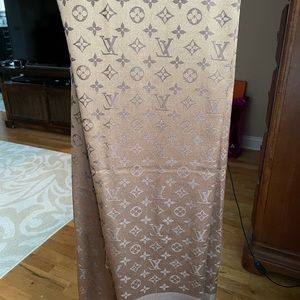 LV silk wrap